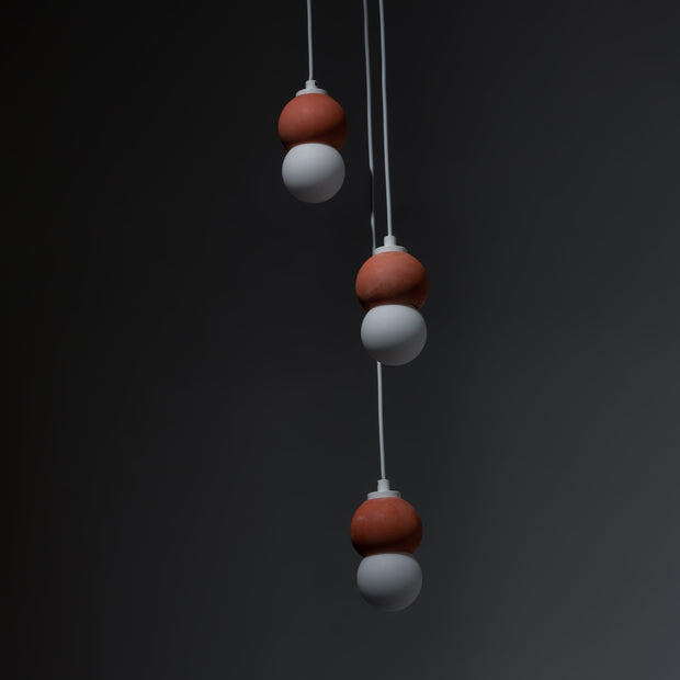 Oyo Lampada Terracotta Grigio