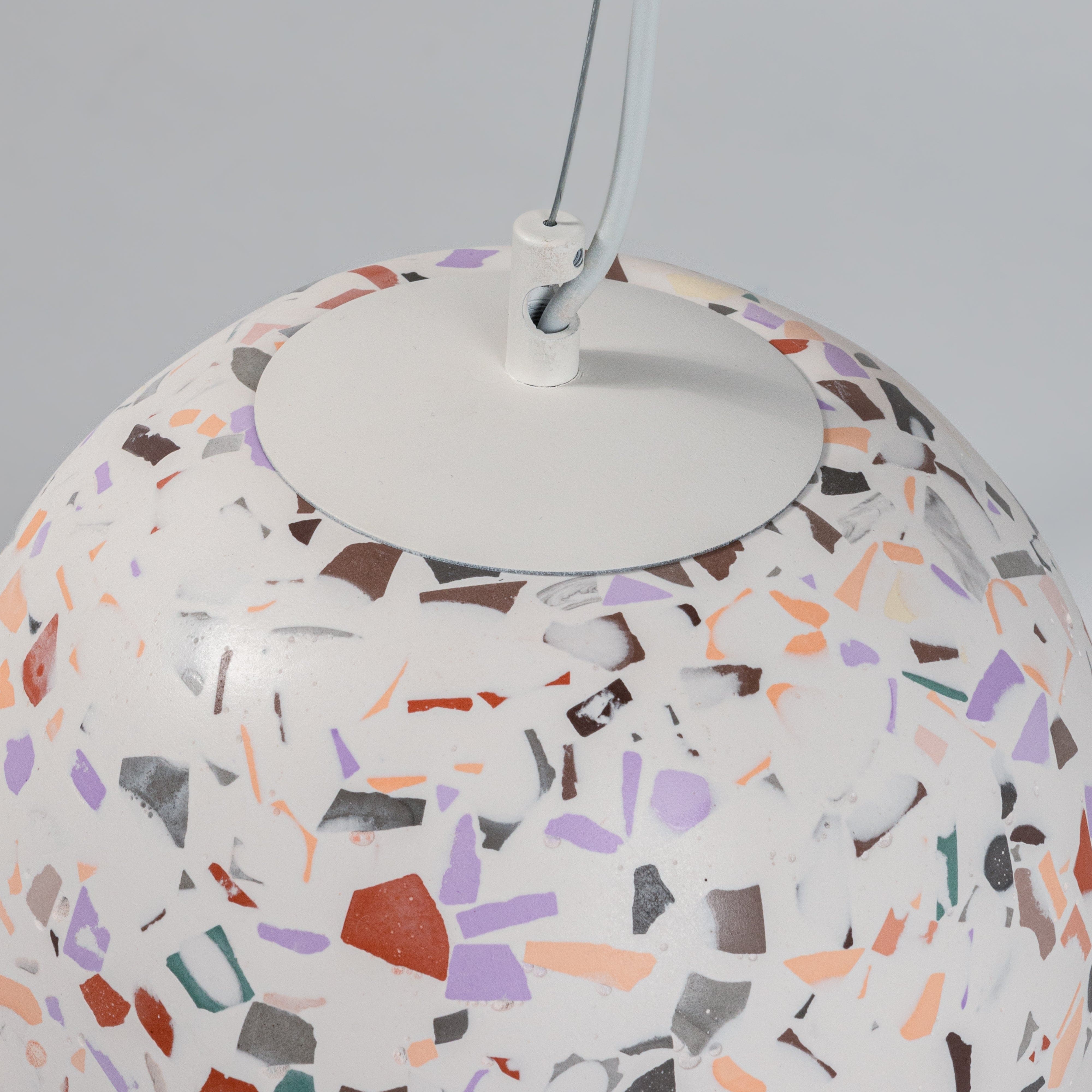 Oyo Lampada Terrazzo Bianco