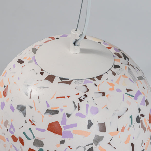 Oyo Lampada Terrazzo Bianco