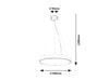 Lampada Tesia 71040 Argento (5)