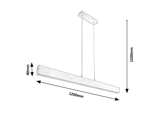 RabaLux Lampada Tithania 6670 Grigio