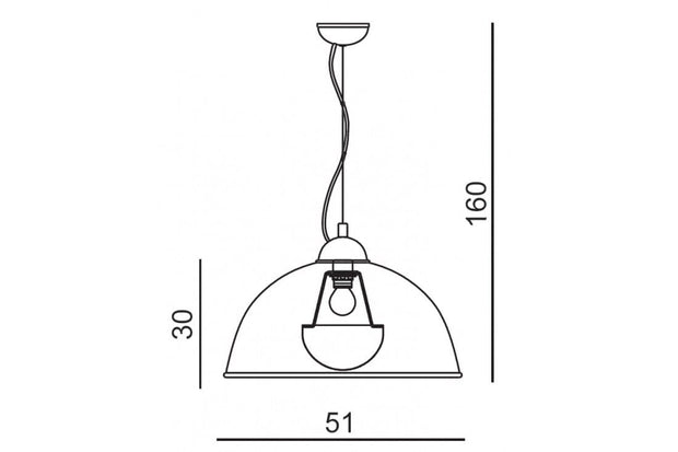 Azzarddo Lampada Toma AZ2376 Nero