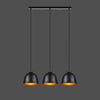 Oyo Lampada Topuz Trio Line Nero