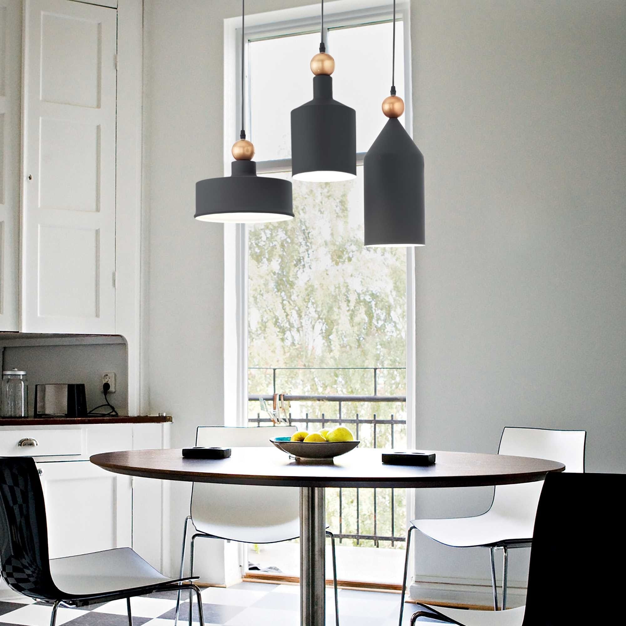Lampada Triade SP3 Grigio (1)