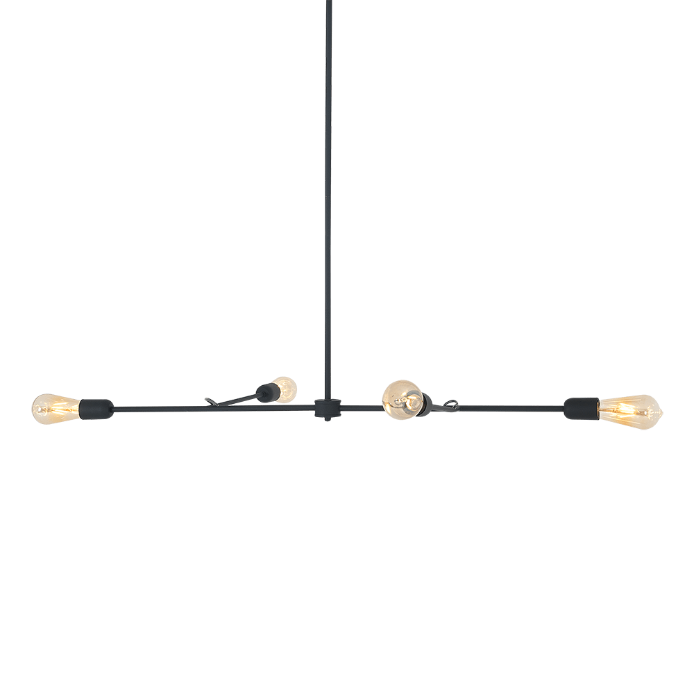 Customform Lampada Triso 4 Nero