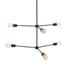 Customform Lampada Triso 6 Nero