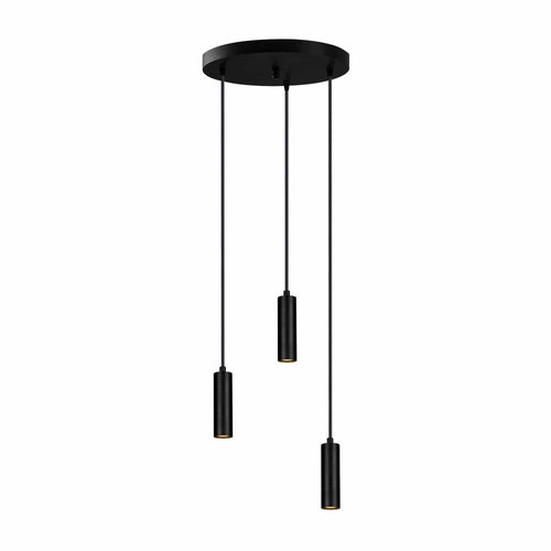 Oyo Lampada Tube Short Trio Asimetric Nero