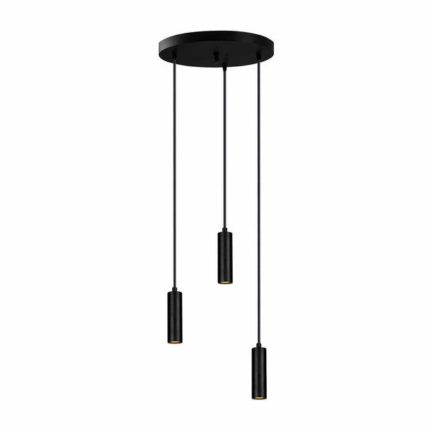 Oyo Lampada Tube Short Trio Asimetric Nero