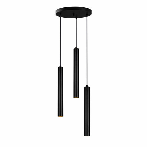 Oyo Lampada Tube Trio Asimetric Nero