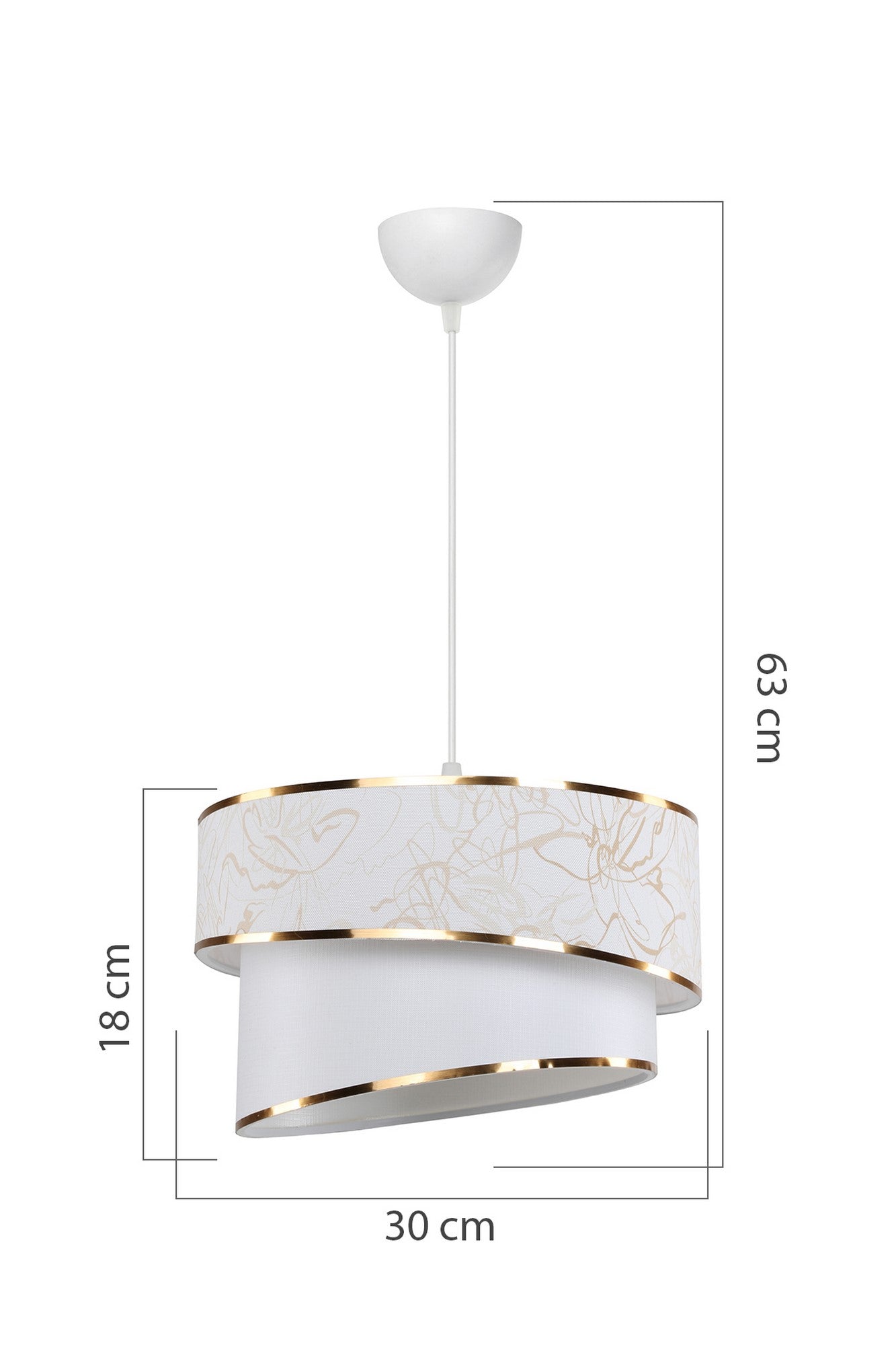 Oyo Lampada Turna Bianco