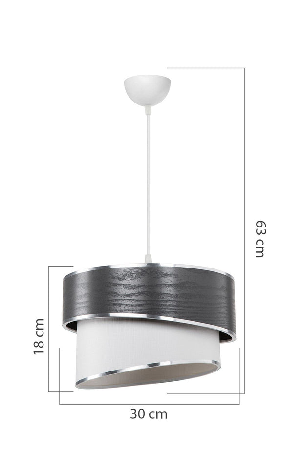 Oyo Lampada Turna Grigio