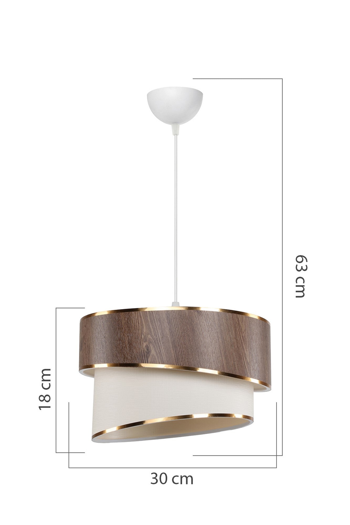 Oyo Lampada Turna Marrone