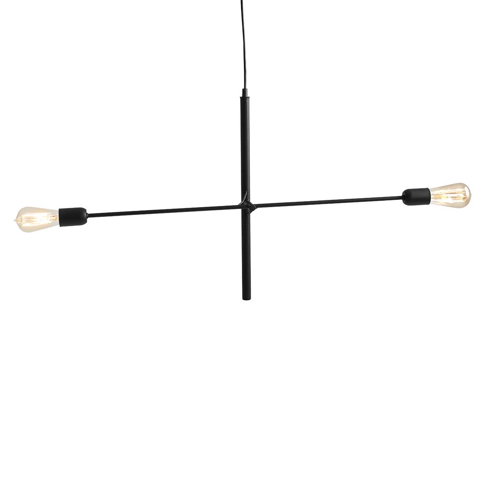 Customform Lampada Twigo 2 Nero