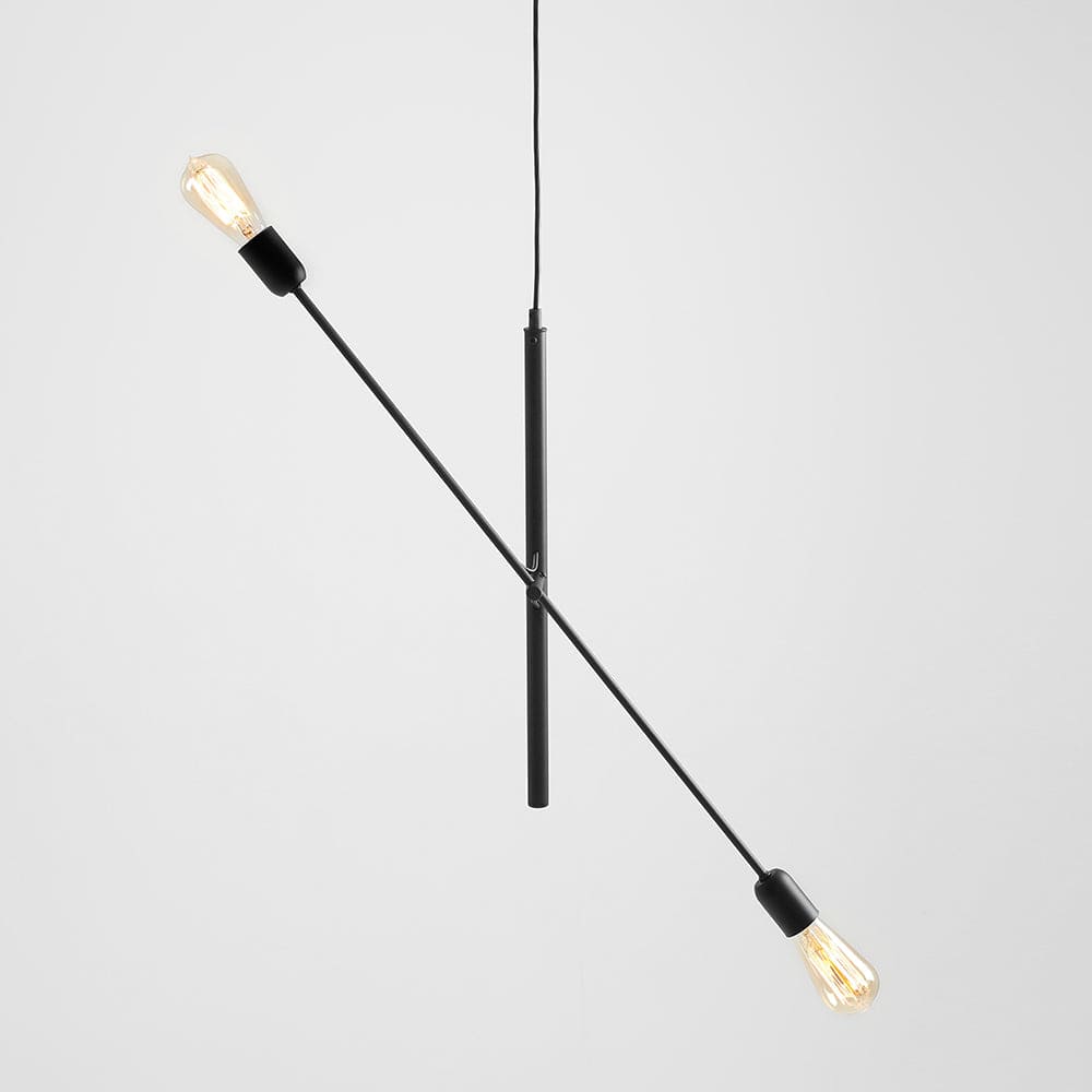 Customform Lampada Twigo 2 Nero