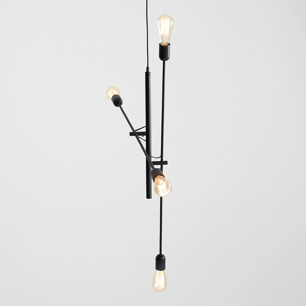 Customform Lampada Twigo 4 Nero