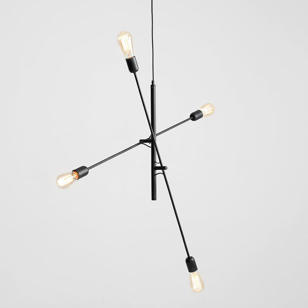 Customform Lampada Twigo 4 Nero