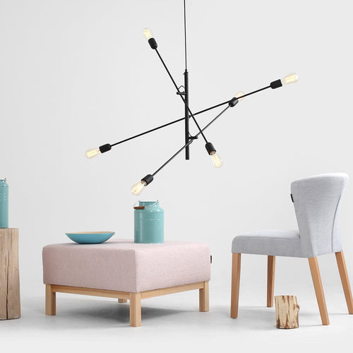 Customform Lampada Twigo 6 Nero