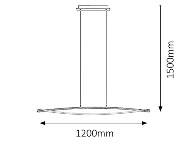 RabaLux Lampada Ulla 2220 Cromo