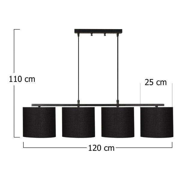 Asir Lampada Valiz 4711 Nero