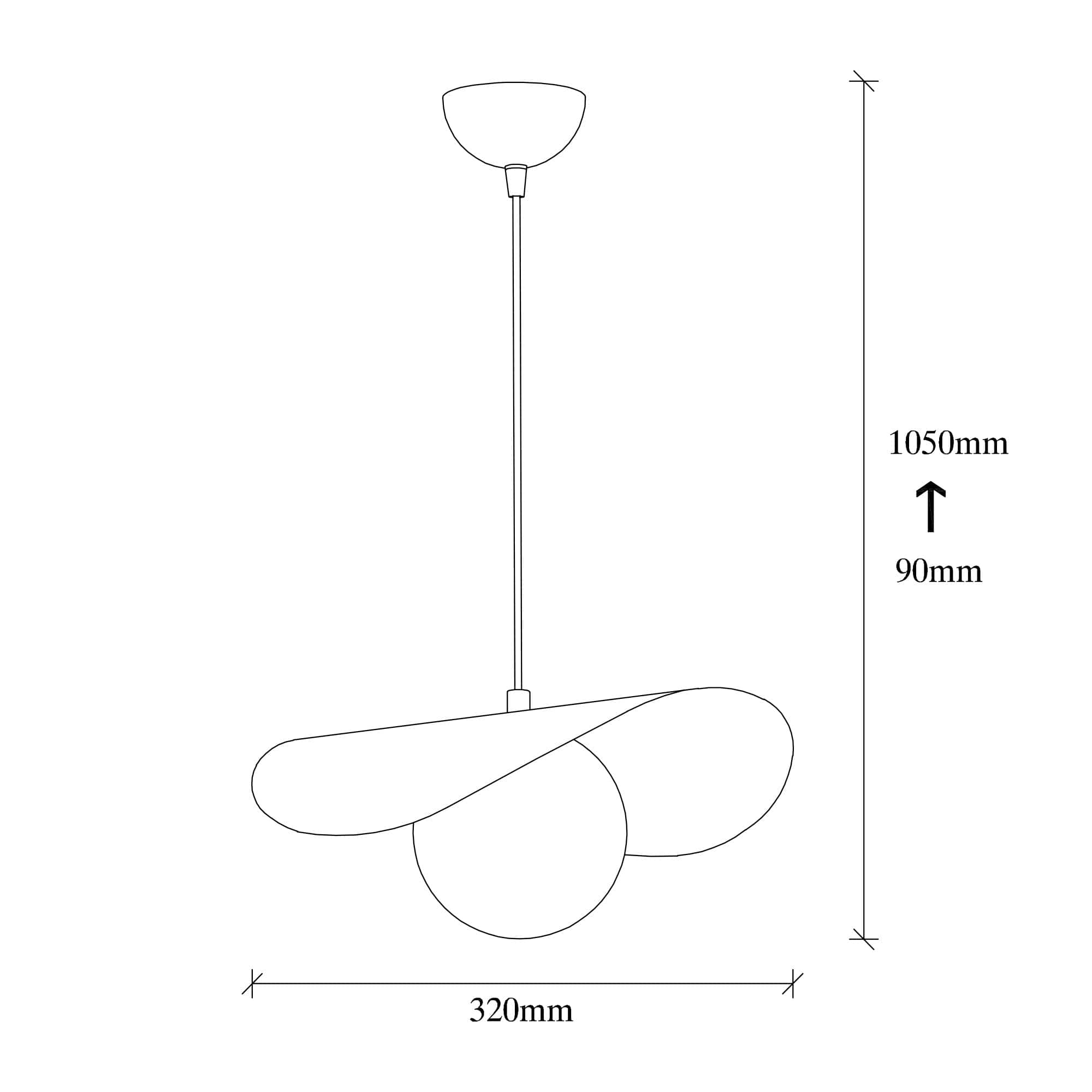 Lampada Vatoz 2866 Bianco e Nero (5)