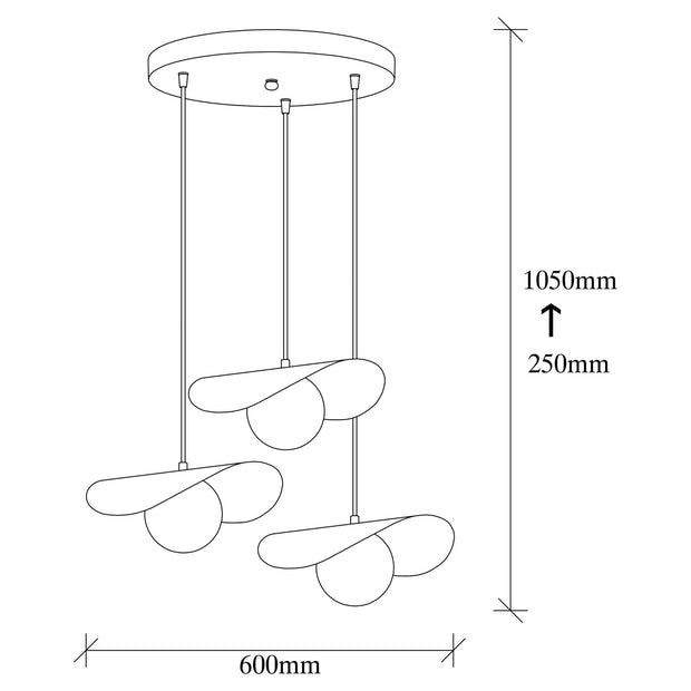Lampada Vatoz 6141 Nero (2)