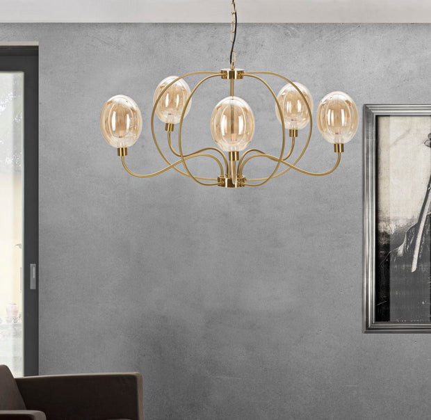 Mauro Ferretti Lampada Vienna Oro