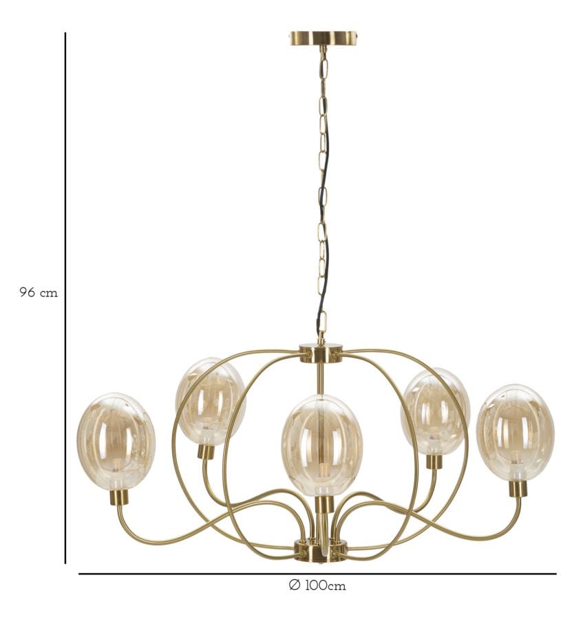 Mauro Ferretti Lampada Vienna Oro