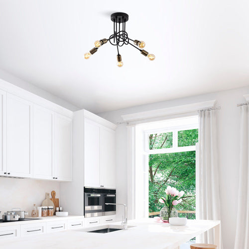 Lampada Viraj 10880 Nero (1)