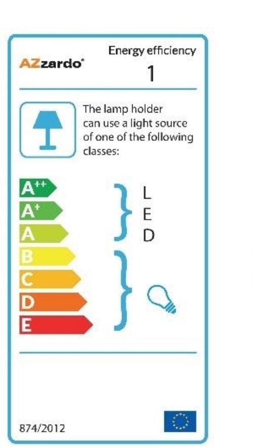 Lampada Vita AZ1405 Nero (5)