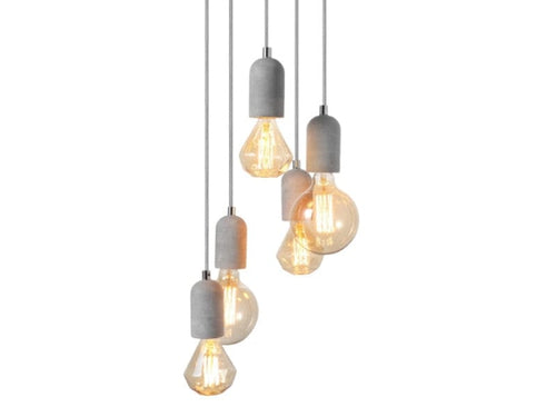 Lampada Volta 5 AZ2386 Grigio (1)