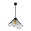 Lampada Wavy Nero