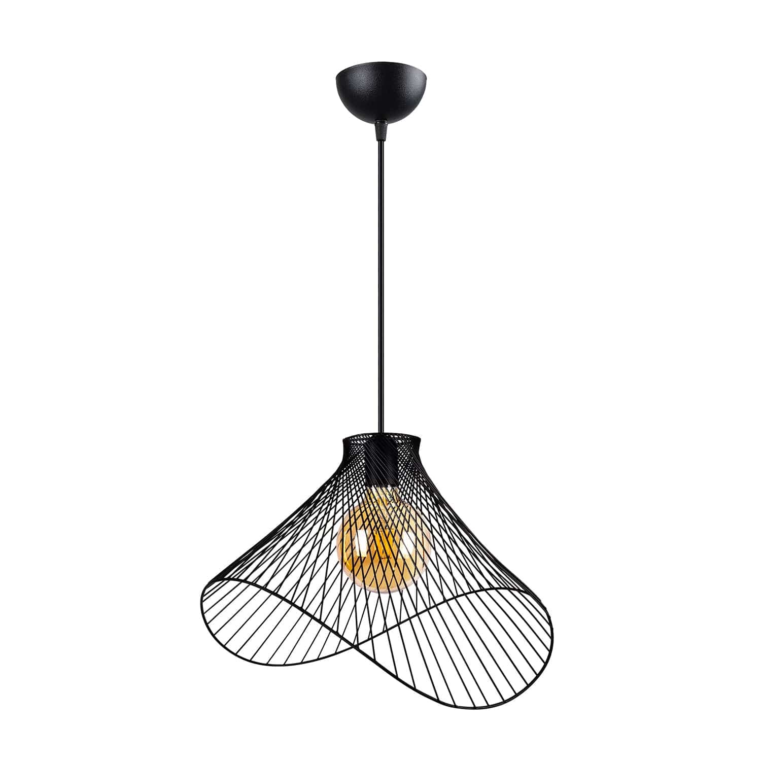 Lampada Wavy Nero (1)
