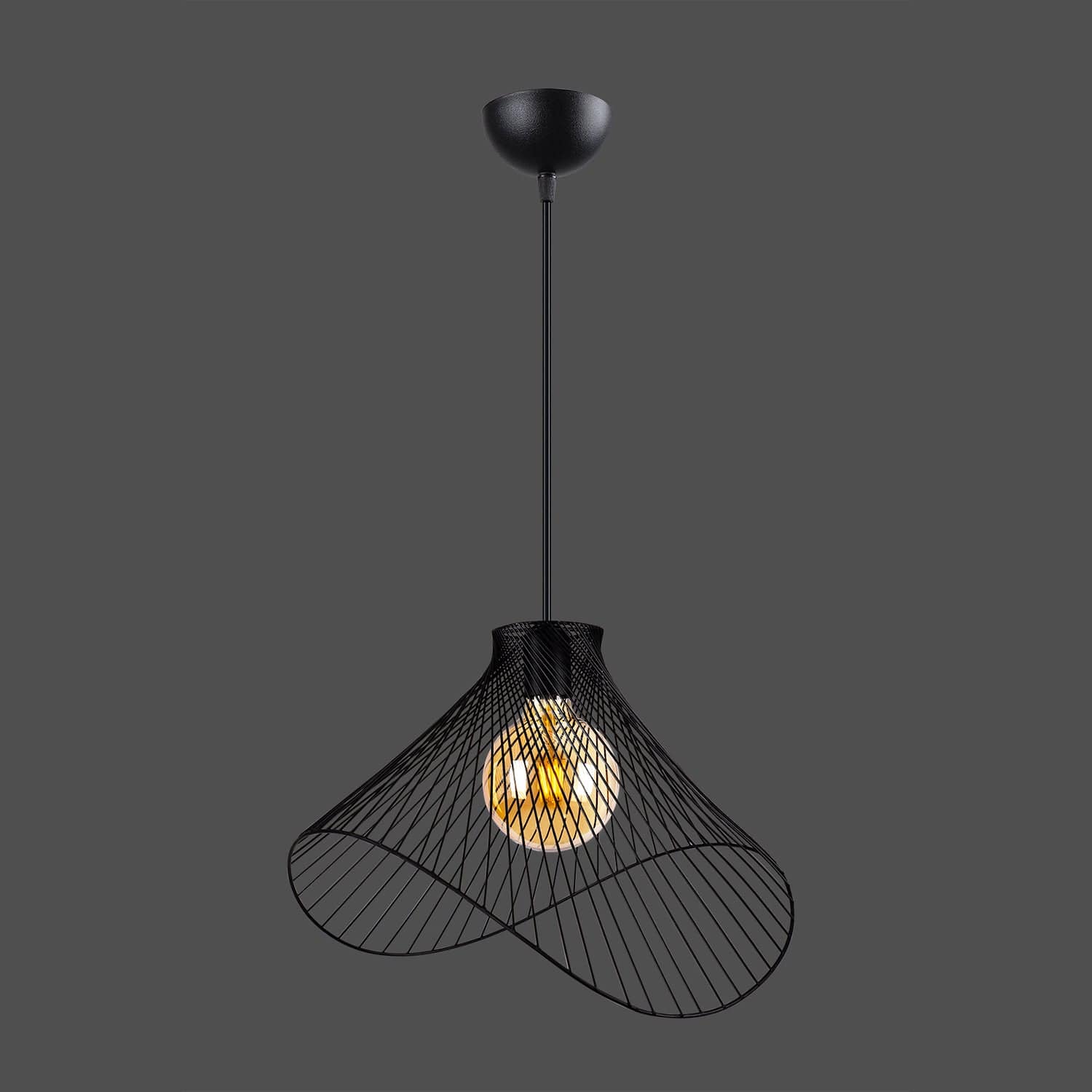 Lampada Wavy Nero (2)