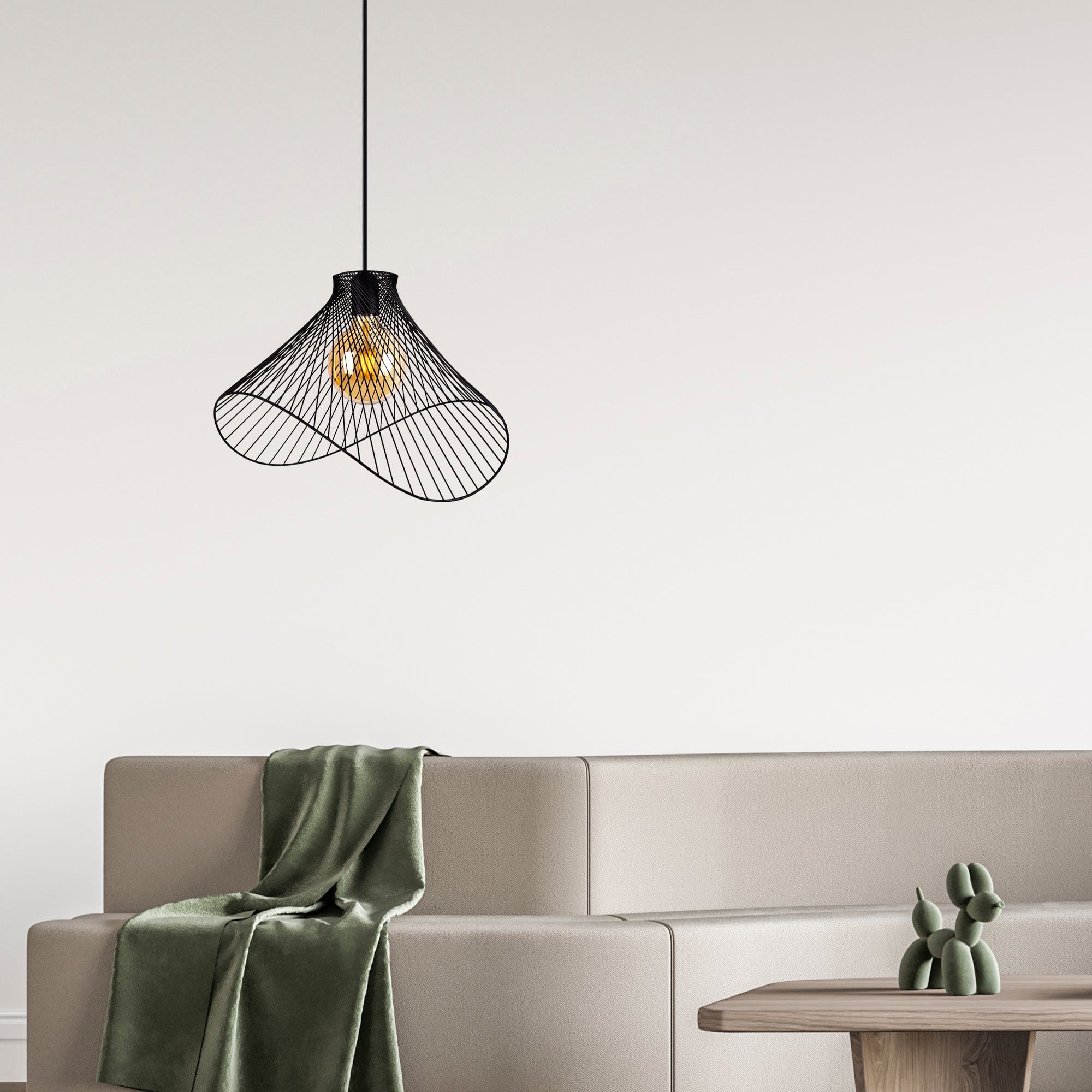 Lampada Wavy Nero (3)