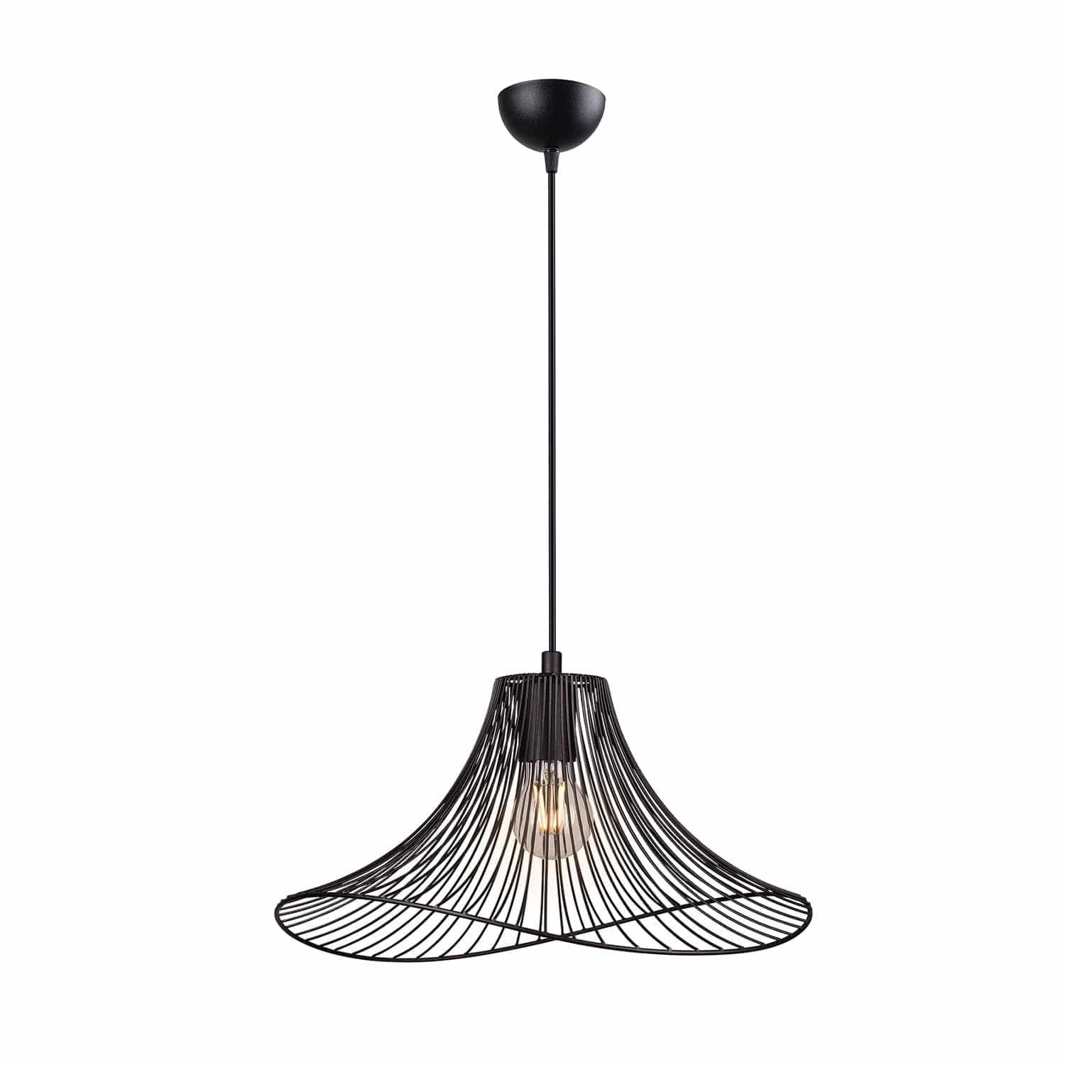Lampada Wavy Nero
