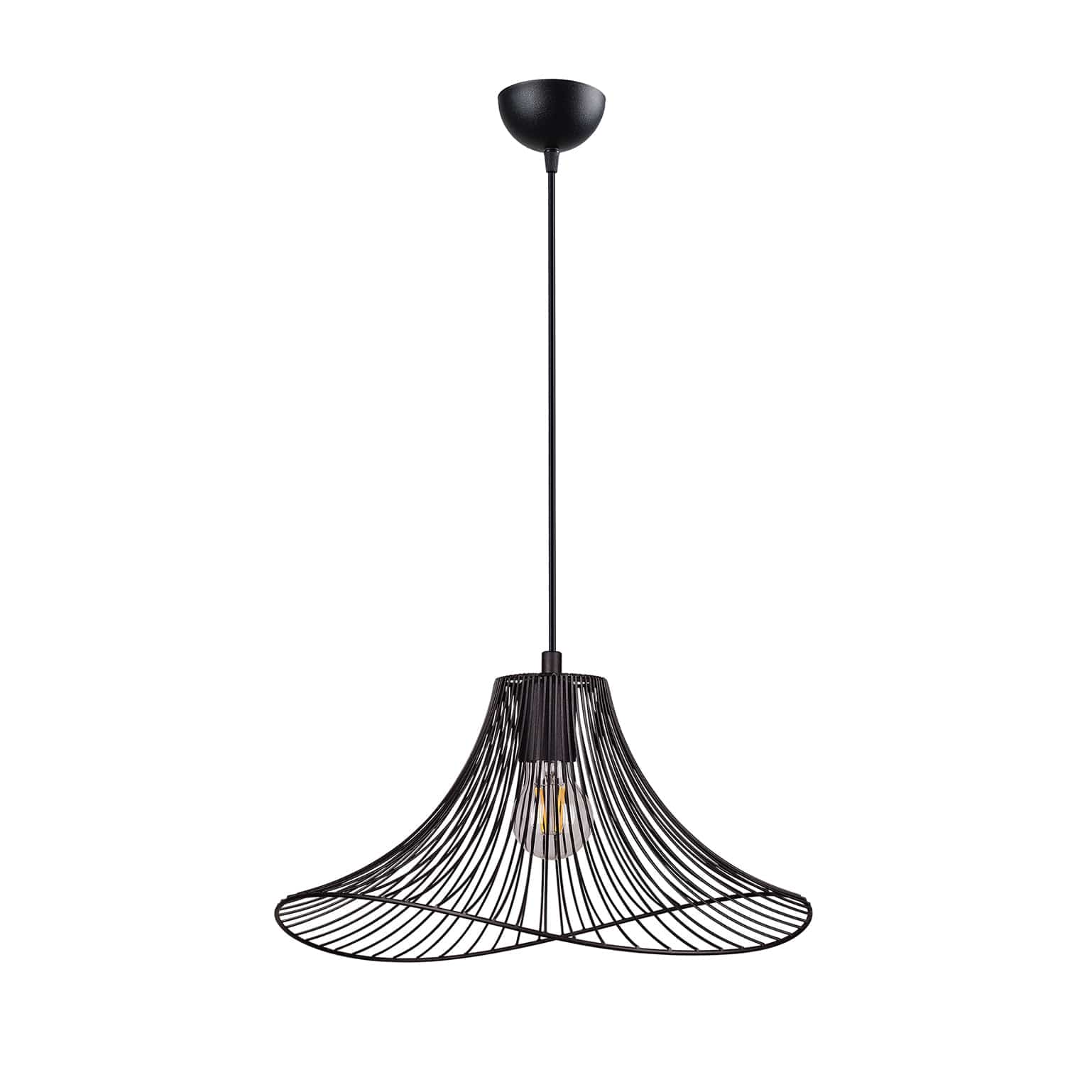 Lampada Wavy Nero (1)