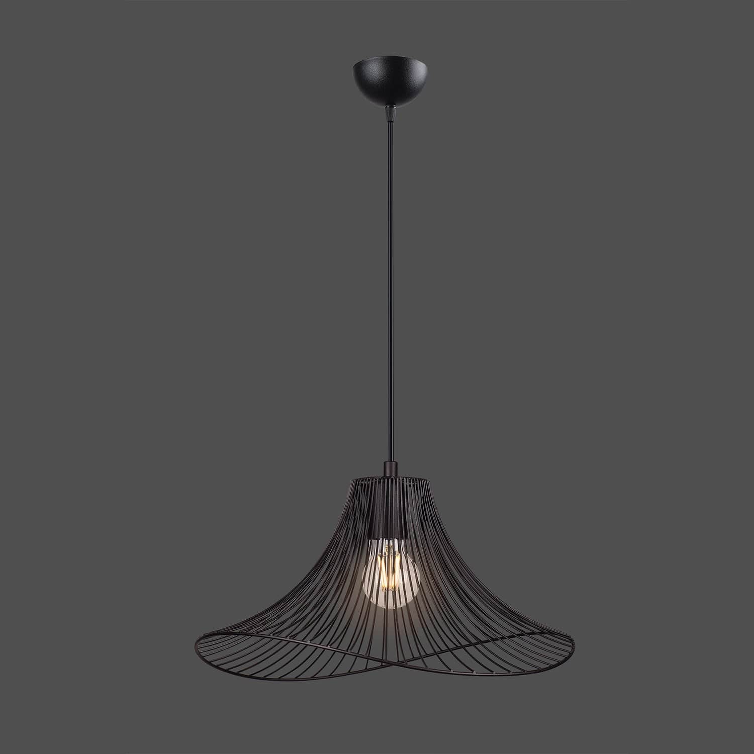 Lampada Wavy Nero (2)