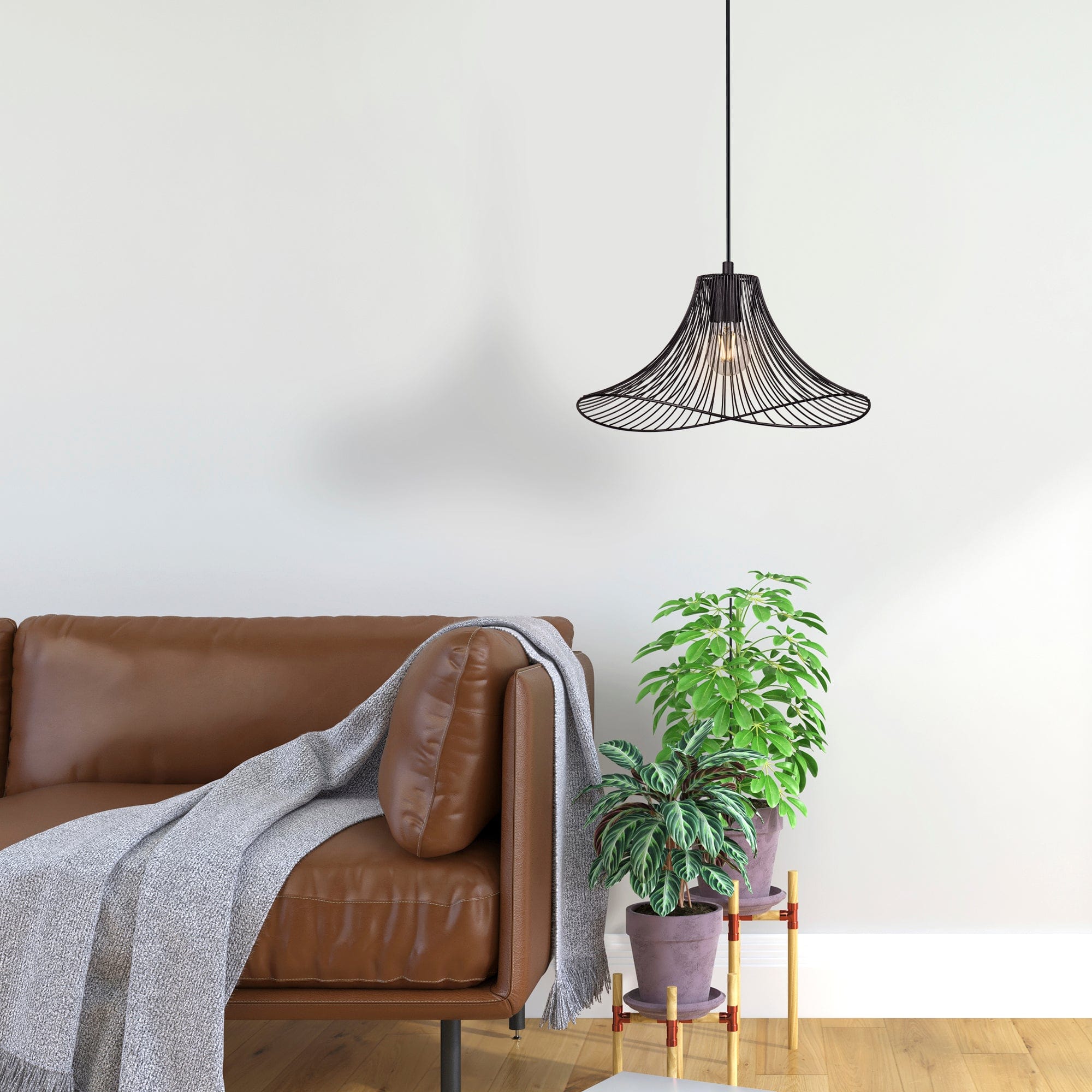 Lampada Wavy Nero (3)
