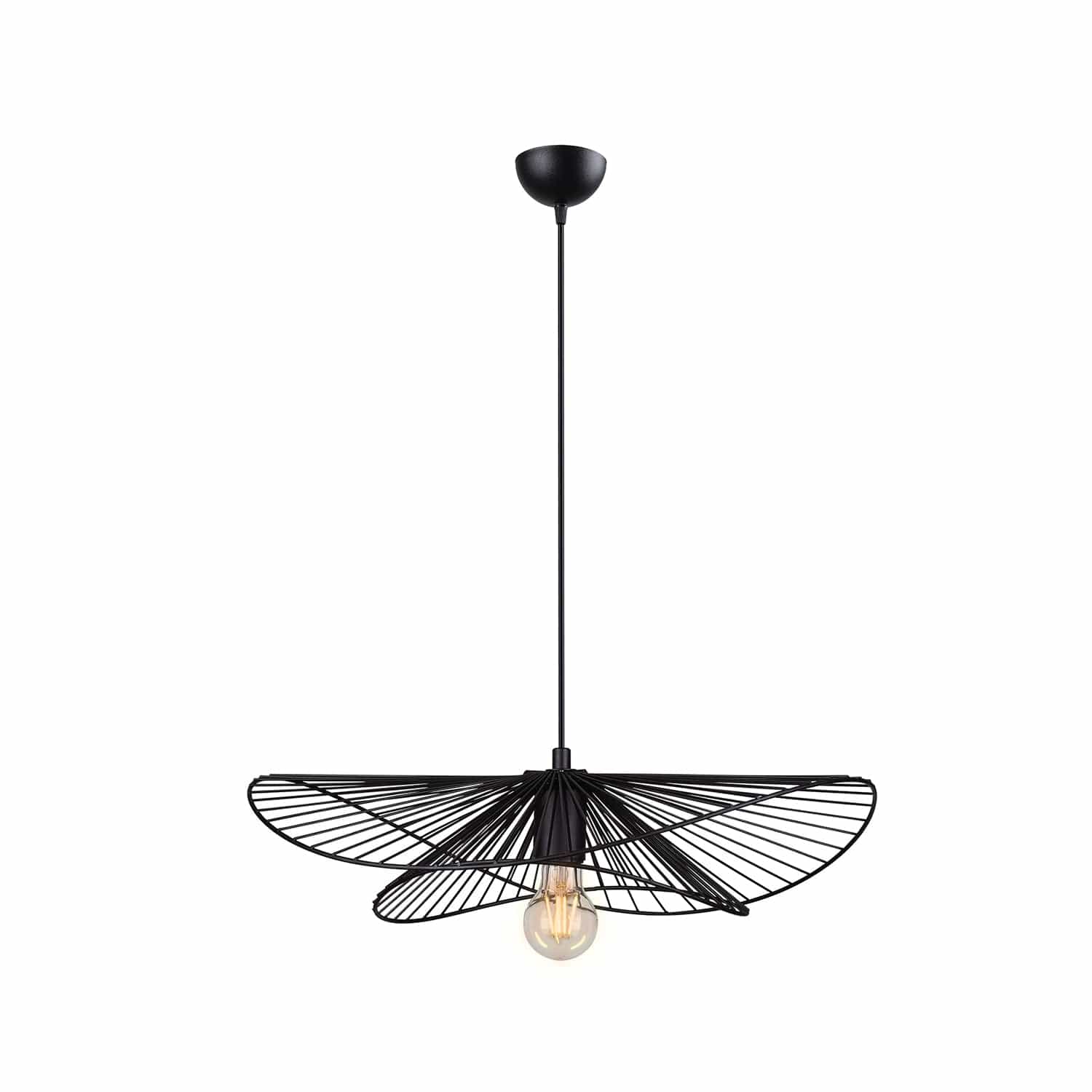 Lampada Wavy Nero (1)