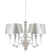 Lampada Wooden SP6 Bianco
