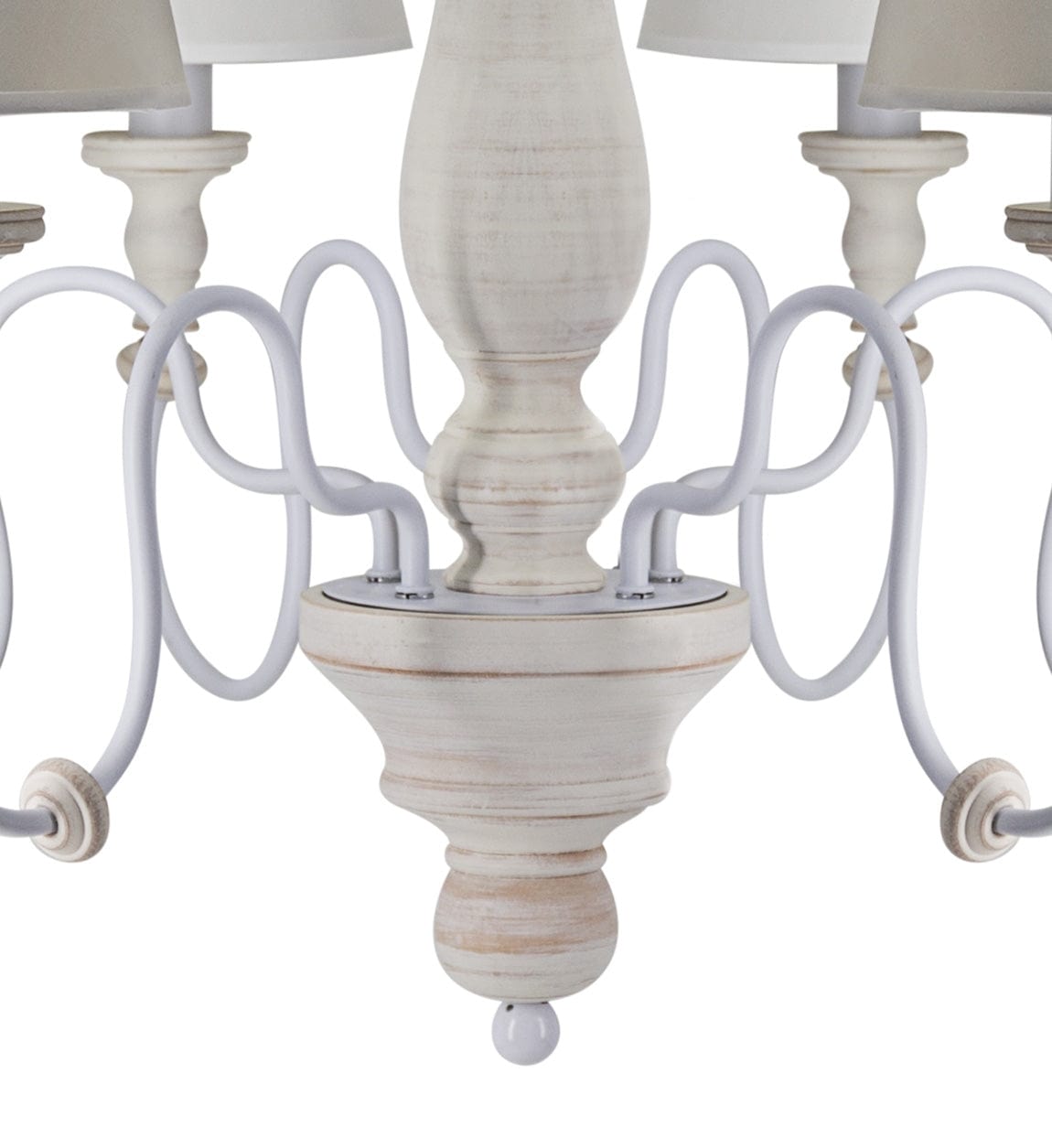 Lampada Wooden SP6 Bianco (2)