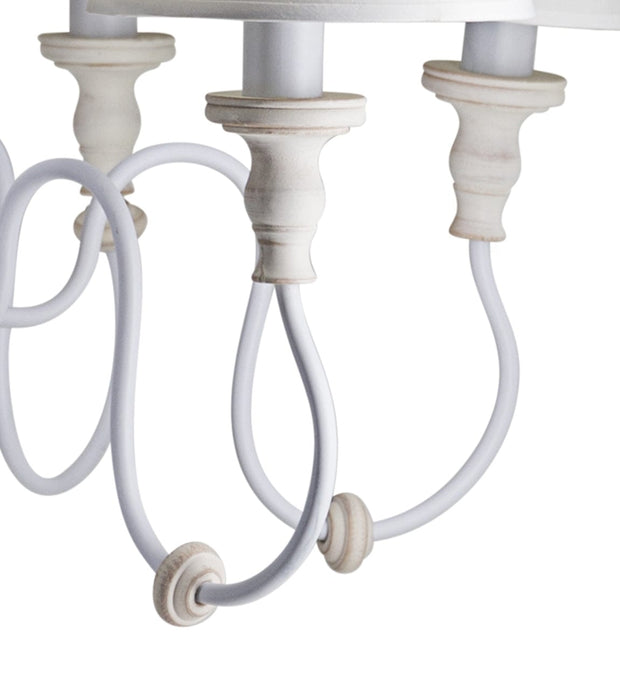 Lampada Wooden SP6 Bianco (3)