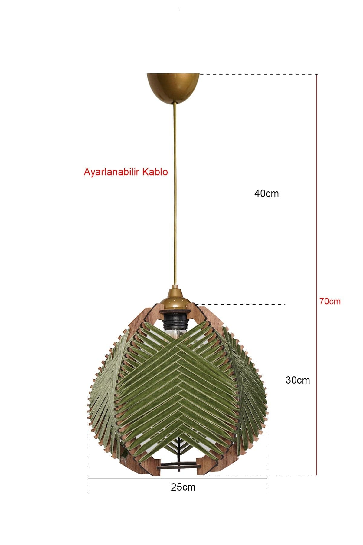 Lampada YL228 Verde (2)