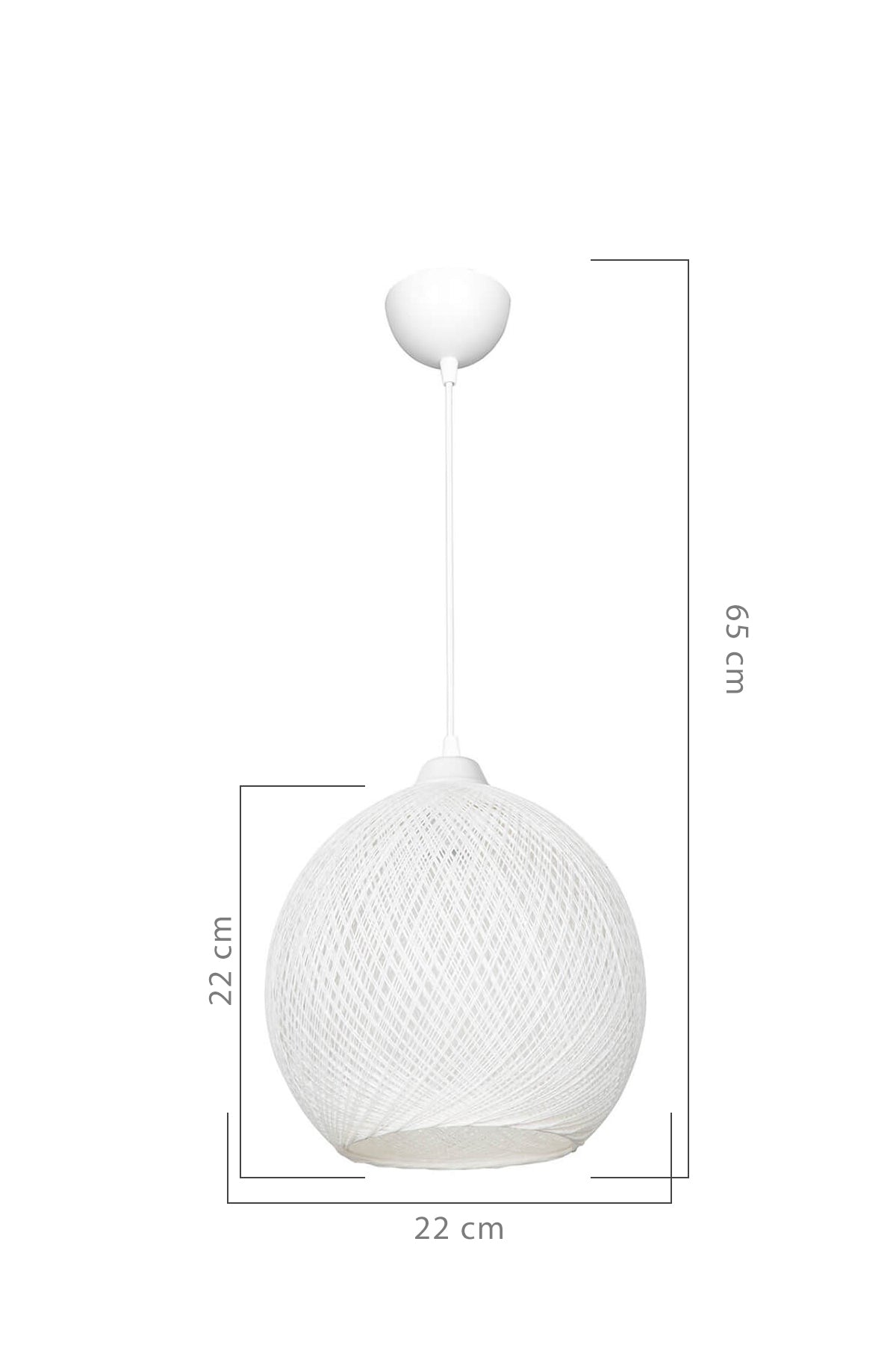 Lampada Yumak Bianco