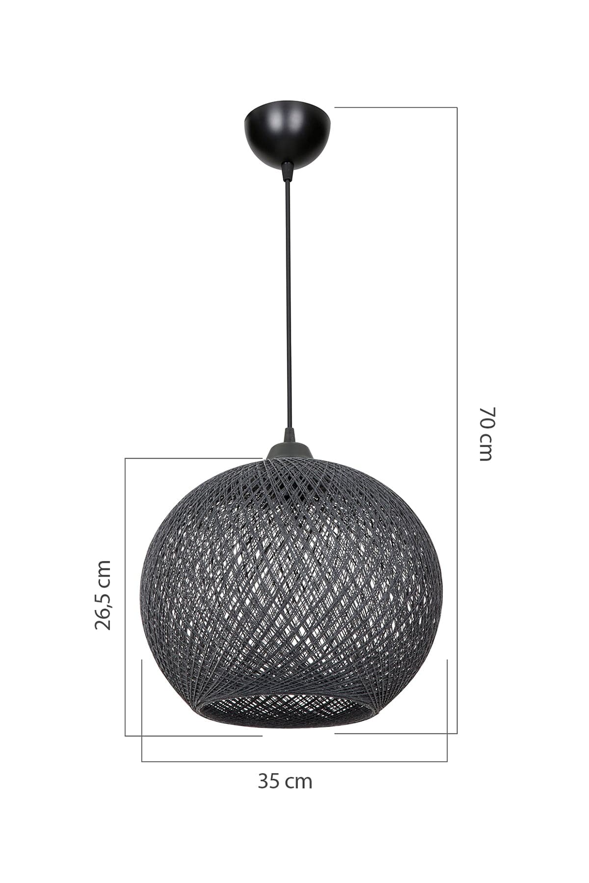 Lampada Yumak Grigio (2)