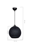 Lampada Yumak Nero