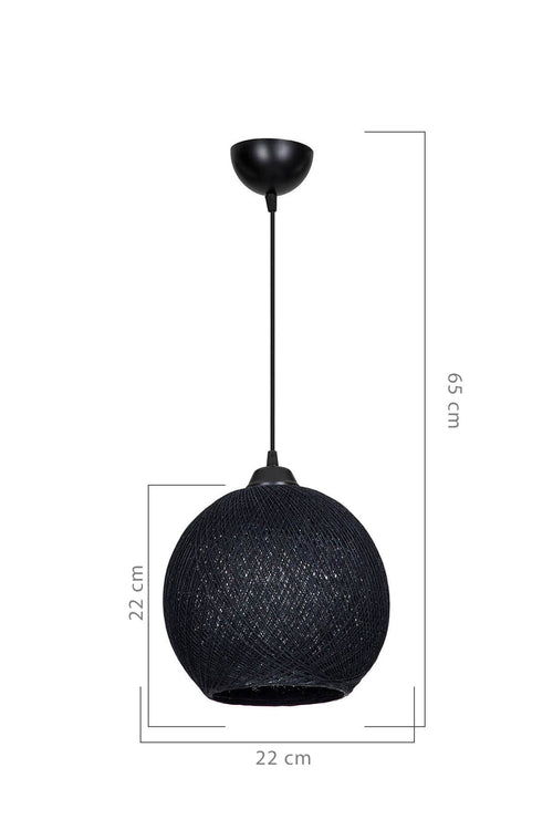 Lampada Yumak Nero