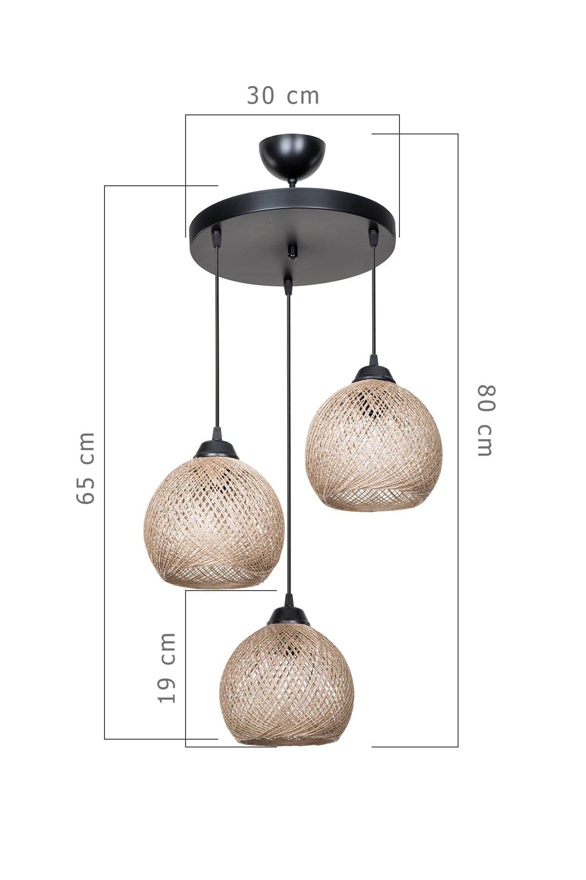 Lampada Yumak Nero (2)