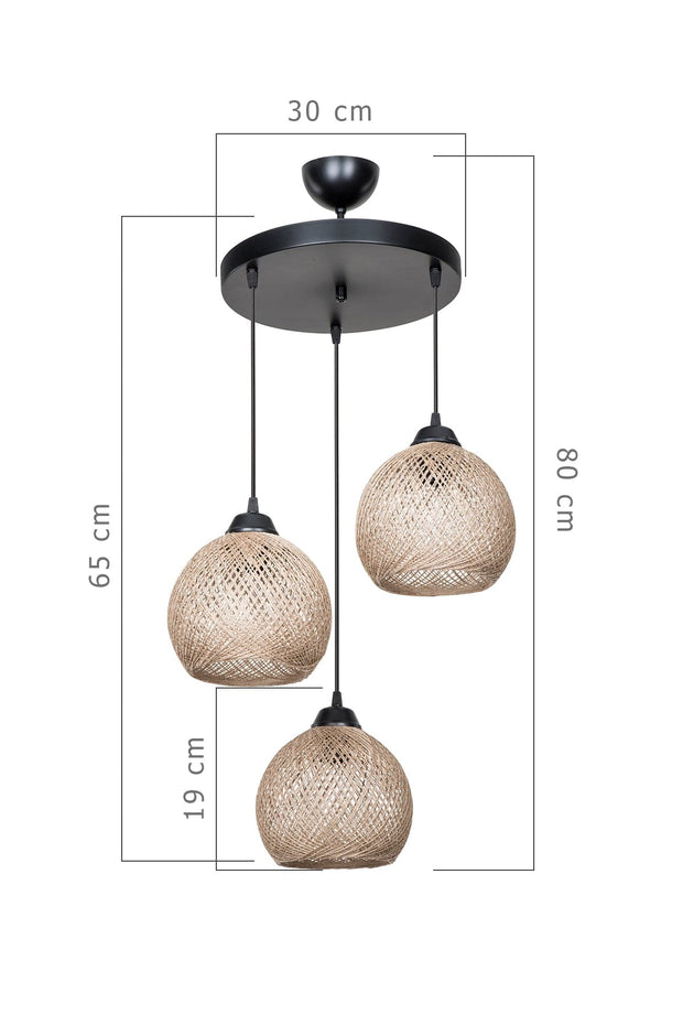 Lampada Yumak Nero (2)