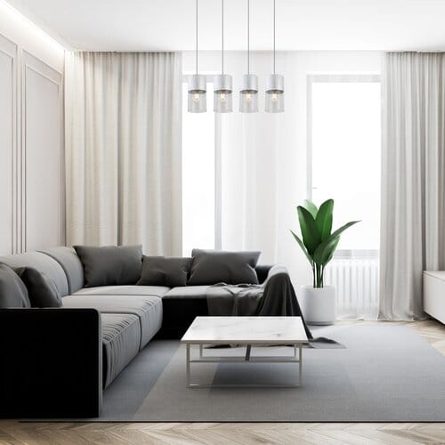 Lampada Zelkova 3156 Grigio (3)